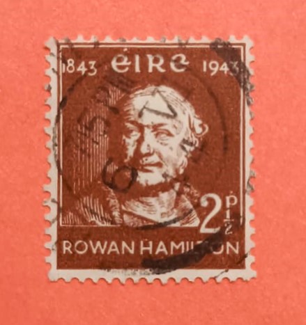 Issue:   Ireland 1943 Rowan Hamilton Stamp Type:   Stamp Number of Stamps:   1 Stamps Denomination:   2 1/2  P Issue Date:    1943 Issued By:    Ireland Post