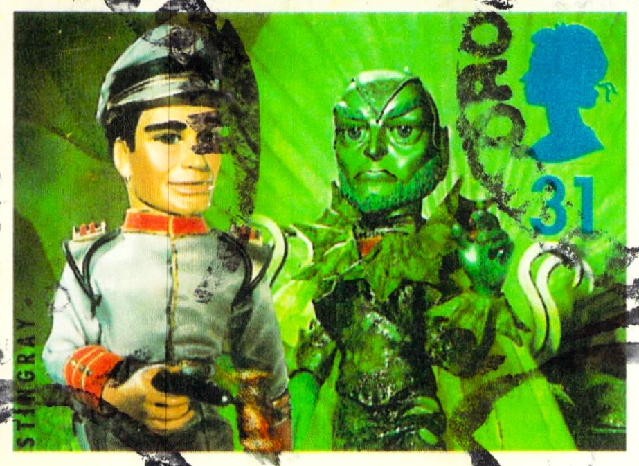 Issue:    UK Stingray Gerry Anderson Cartoon Stamp Type:   Stamp Number of Stamps:   1 Stamps Denomination:   31  £ Issue Date:     Issued By:   Royal Mail, United Kingdom