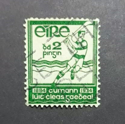 Issue:    Ireland 1934 Stamp Type:   Stamp Number of Stamps:   1 Stamps Denomination:   2  EUR Issue Date:   1934 Issued By:    Australia Post