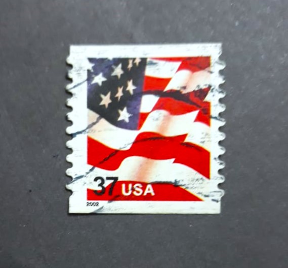 Issue:    Untied States 37 C Flag 2008 Stamp Type:   Stamp Number of Stamps:   1 Stamps Denomination:   37 C Issue Date:    2008 Issued By:   United States Postal Service (USPS