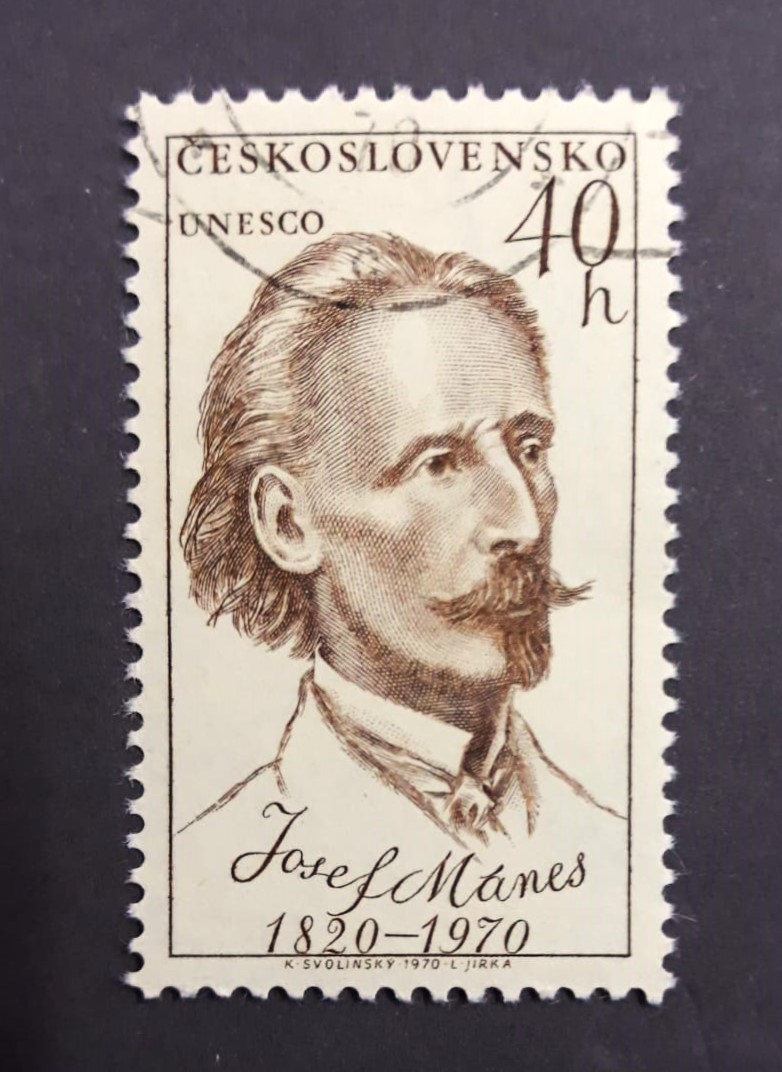 Issue:   Czechoslovakia 1970 Josef Manes Stamp Type:   Stamp Number of Stamps:  1 Stamps Denomination:    40 h Issue Date:   1970 Issued By:   Czechoslovakia Postal Service (USPS)