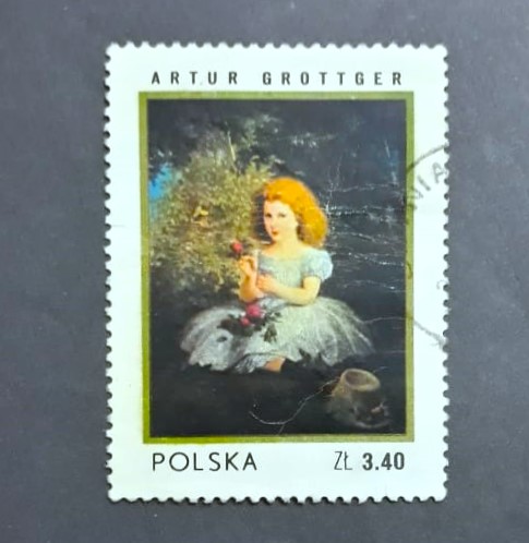 Issue:   Poland Artur Grottger Stamp Type:   Stamp Number of Stamps:   1 Stamps Denomination:   3.40  Zl Issue Date:    1972 Issued By:   Poland POST