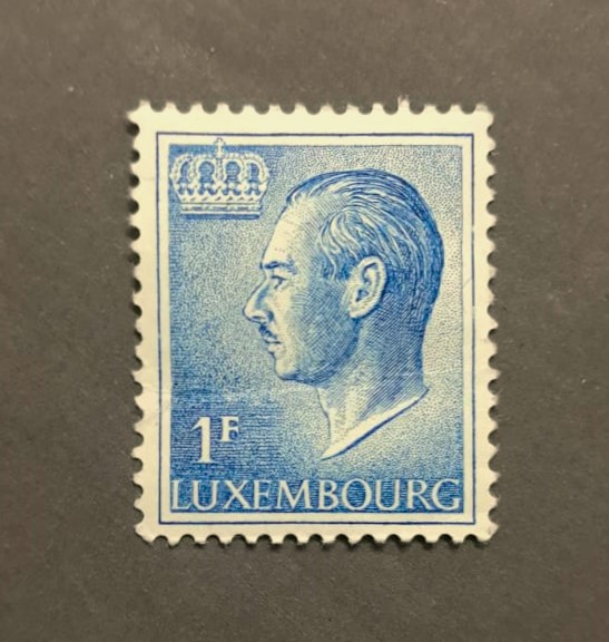 Issue:    Luxembourg 1965 King Jean Grand Duke Stamp Type:   Stamp Number of Stamps:   1 Denominations:   1 F Issue Date:   1965 Issued By:   Luxembourg Post
