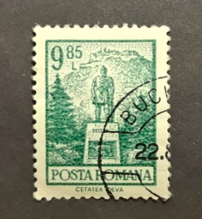 Issue:   Romania 1972 Stamp Type:   Stamp Number of Stamps:   1 Stamps Denomination:    9.85  L Issue Date:   1972 Issued By:   Romania Post