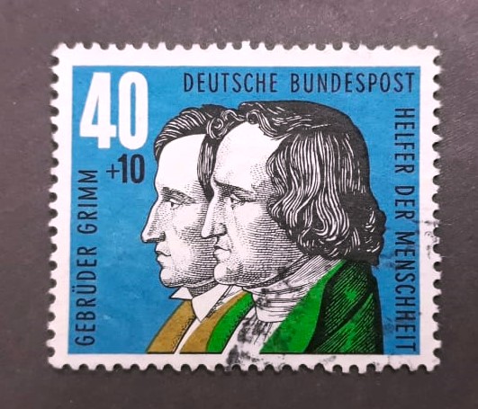 Issue:   Germany 1959 Grimm Brothers Stamp Type:   Stamp Number of Stamps:   1 Denominations:   40 + 10  PF Issue Date:   1959 Issued By:   Germany Deutsche Post ( Deutschland )