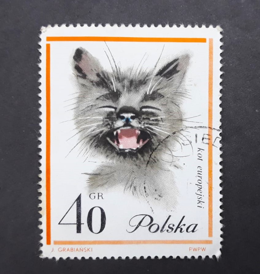 Issue:   Poland 1964 European Cat Grabianski Stamp Type:   Stamp Number of Stamps:  1 Stamps Denomination:   40 GR Issue Date:   1964 Issued By:   Poland POST