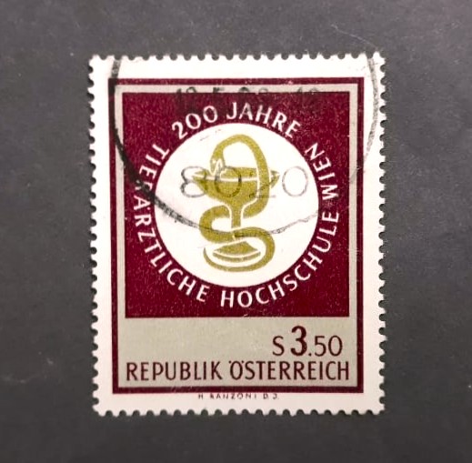 Issue:   Republic Of Austria 1968 Medical Hule University Stamp Type:   Stamp Number of Stamps:   1 Stamps Denomination:    3.50 S  Issue Date:   1968 Issued By:   Australia Post