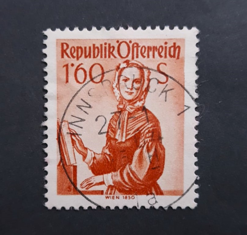 Issue:   Republic Of Austria 1949 Stamp Type:   Stamp Number of Stamps:   1 Stamps Denomination:    1.60  S Issue Date:   1949 Issued By:   Australia Post
