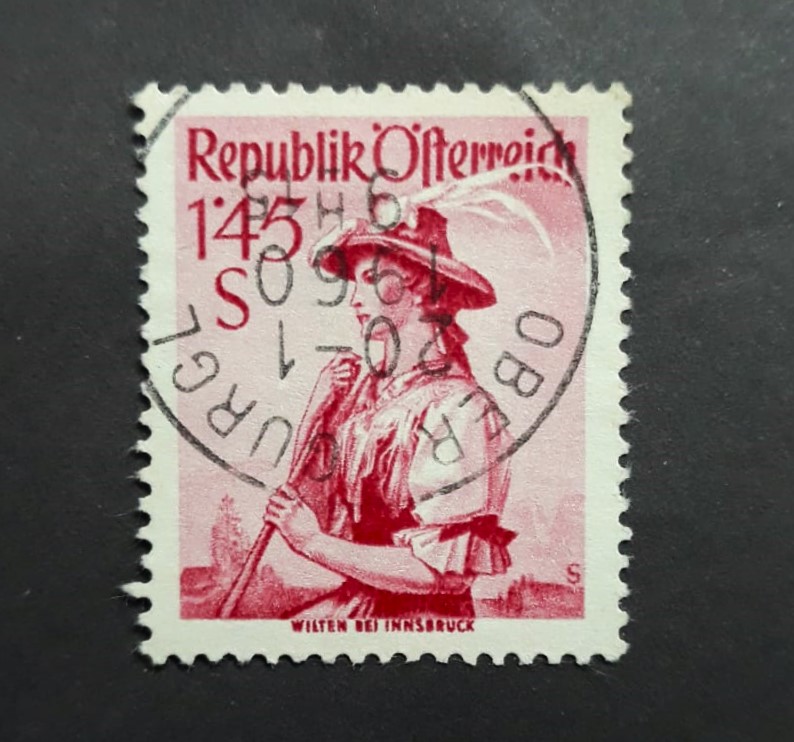 Issue:    Republic Of Austria Tirol Pustertal Stamp Type:   Stamp Number of Stamps:   1 Stamps Denomination:   1.45 S Issue Date:   1951 Issued By:    Austria Post