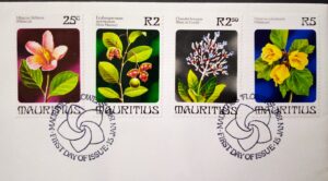 Mauritius 1981 Flowers Stamp Issue First Day of Cover