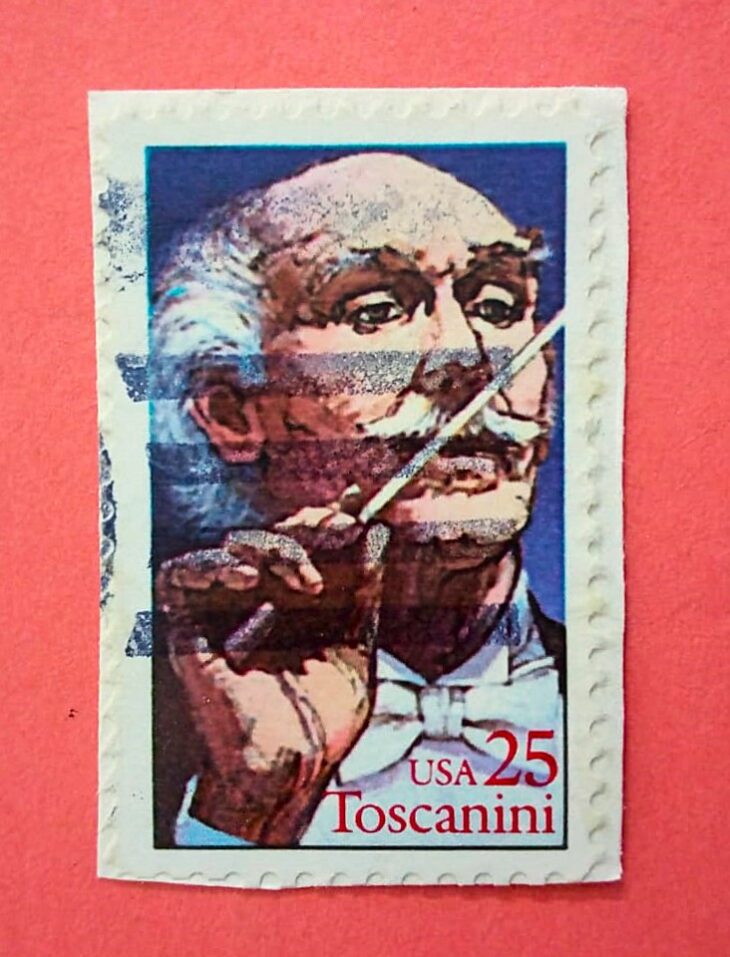 Issue:   USA Arturo Toscanini 1989 Stamp Type:   Stamp Number of Stamps:   1 Stamps Denomination:   25 C Issue Date:    1989 Issued By:    United States Postal Service (USPS)