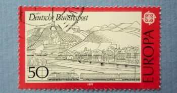Issue:   Germany 1977 Landscapes Stamp Type:   Stamp Number of Stamps:   10 Denominations:    50 PF Issue Date:   1977 Issued By:   Germany Deutsche Post ( Deutschland )