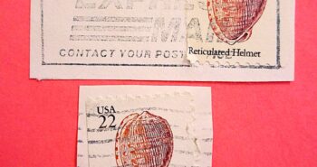 Issue:   USA Contact Your Post Reticulated Helmet Stamp Type:   Stamp Number of Stamps:   2 Stamps Denomination:   22C ,  22C,  Issue Date:    1985 Issued By:    United States Postal Service (USPS) 