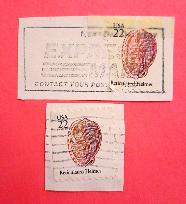 Issue:   USA Contact Your Post Reticulated Helmet Stamp Type:   Stamp Number of Stamps:   2 Stamps Denomination:   22C ,  22C,  Issue Date:    1985 Issued By:    United States Postal Service (USPS) 