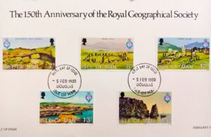 Isle of Man 1980 The 150th Anniversary of the Royal Geographical Society First Day Cover