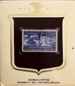 US General George Patton 1953 Historic Stamps of America Special Cover
