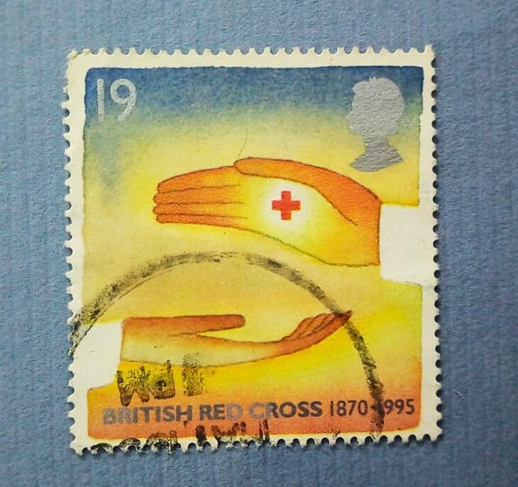 Issue:     Great Britain British Red Cross 1995 Stamp Type:    Stamp Number of Stamps:     7 Stamps Denomination:     19 P Issue Date:     1995 Issued By:    Royal Mail, United Kingdom