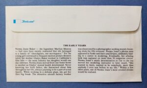 USA Marilyn Monroe The Early Years First Day Cover