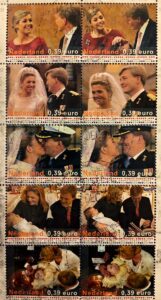 Netherlands Royal Family King Willem & Alexander 2004 Souvenir Sheet