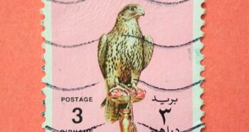 Issue:      Arab Emirates Falcon Series 1990 3 Dirhams Stamp Type:     Stamp Number of Stamps:     3 Stamps Denomination:      3 Dirhams, Issue Date:       1990 Issued By:      Arab Emirates Post 