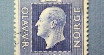 Issue:    Norway King Olav Vr series 5.00kr Stamp Type:     Stamp Number of Stamps:     3 Denominations:     5.00 KR Issue Date:     1969 Issued By:     Norway Post