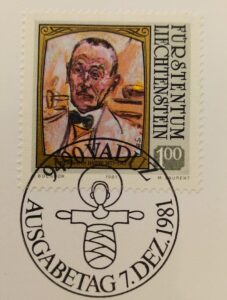 Liechtenstein Hermann Hesse 1962 Postcard