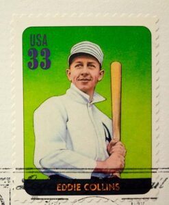 USA Legends of Baseball Eddie Collins - Second Baseman First Day Cover