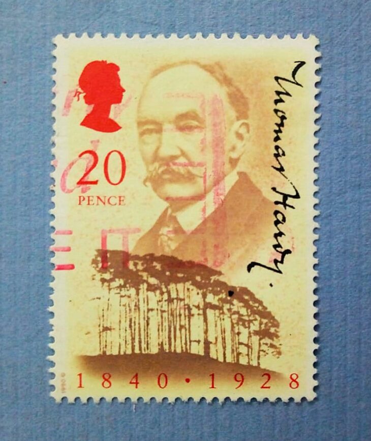 Issue:     Great Britain Thomas Hardy 1990 Stamp Type:    Stamp Number of Stamps:     9 Stamps Denomination:     20 Pence Issue Date:     1990 Issued By:    Royal Mail, United Kingdom 