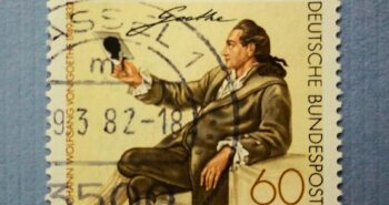 Issue:     Germany Johann Wolfgang von Goethe 1982 Stamp Type:    Stamp Number of Stamps:     4 Denominations:     60 PF Issue Date:     1982 Issued By:     Germany Deutsche Post ( Deutschland ) 