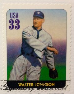 USA Legends of Baseball Walter Johnson First Day Cover 