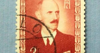 Issue:     Norway King Haakon VII 1946 Stamp Type:     Stamp Number of Stamps:      2 Stamps Denomination:      2 Kroner, Issue Date:     1946 Issued By:     Norway Post 