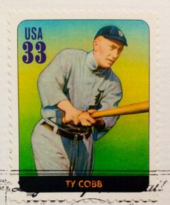USA Legends of Baseball Ty Cobb - Outfielder First Day Cover