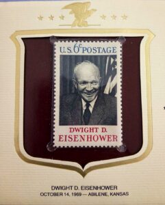 U.S Dwight David Eisenhower Historic Stamps of America Special Cover