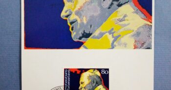 Issue:     Liechtenstein 1983 Pope John Paul II postcard Type:     Postcard Number of Stamps:     1 Stamps Denomination:     80 Rp, Issue Date:     1983 Issued By:    Europe Post 