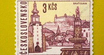 Issue:      Czechoslovakia Bratislava 1965 Stamp Type:      Stamp Number of Stamps:       1 Stamps Denomination:        3 KCS, Issue Date:      1965 Issued By:      Czechoslovakia Postal Service (USPS) 