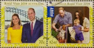 Australia Royal Visit 2014 Australia Mini Sheet