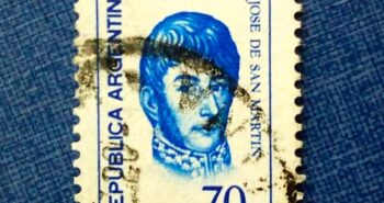 Issue:      Argentina General Jose de San Martin 70c Stamp Type:      Stamp Number of Stamps:      1 Denominations:       70 C Issue Date:       1973 Issued By:     Argentina Post 