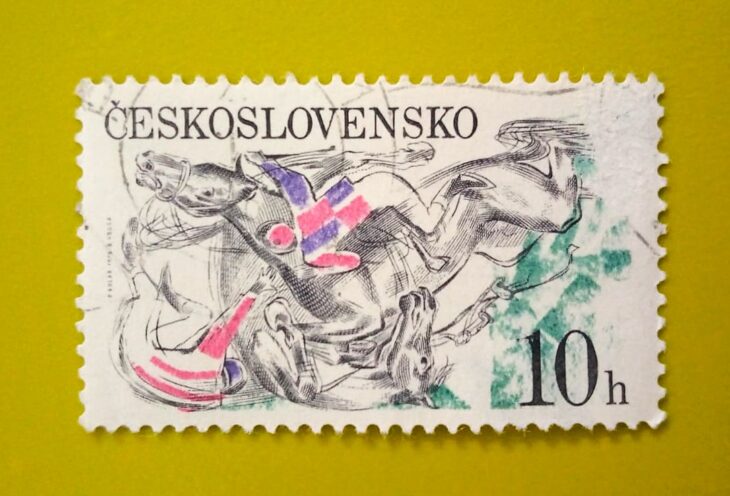 Issue:      Czechoslovakia Horse 1978 Stamp Type:      Stamp Number of Stamps:       1 Stamps Denomination:      10 H, Issue Date:      1978 Issued By:      Czechoslovakia Postal Service (USPS) 