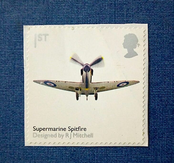 Issue:      Great Britain 1st Super Marine Spitfire 2009 Stamp Type:     Stamp Number of Stamps:     1 Stamps Denomination:      Issue Date:       2009 Issued By:     Royal Mail, United Kingdom 