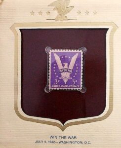 US Win The War 1942 Historic Stamps of America Special Cover