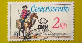 Issue:      Czechoslovakia World Exhibition Stamp Praga 1978 Stamp Type:      Stamp Number of Stamps:       1 Stamps Denomination:        2  KCS,       Issue Date:      1978 Issued By:      Czechoslovakia Postal Service (USPS) 