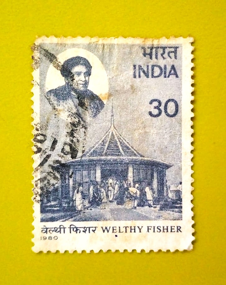Issue:     India Welthy Fisher 1980 Stamp Type:     Stamp Number of Stamps:      1 Stamps Denomination:     80 paise, Issue Date:      1980 Issued By:     India POST