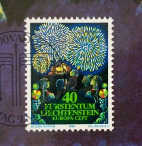 Liechtenstein Folklore 1981 FDC Postcard
