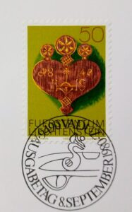 Liechtenstein Heart 1980 FDC Postcard