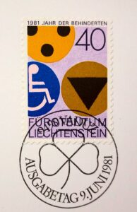Liechtenstein Year of Disabled Persons 1981 FDC Postcard