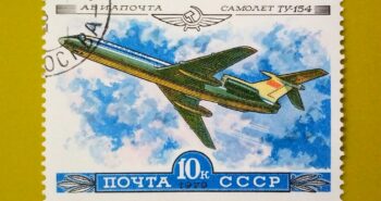 Issue:     Russia Tupolev Tu-154 1979 Stamp Type:     Stamp Number of Stamps:      1 Stamps Denomination:        10 K, Issue Date:      1979 Issued By:     Russia POST 