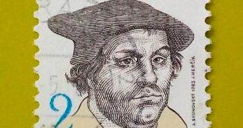 Issue:      Czechoslovakia Martin Luther 1983 Stamp Type:      Stamp Number of Stamps:       1 Stamps Denomination:         2 KCS, Issue Date:      1983 Issued By:      Czechoslovakia Postal Service (USPS) 