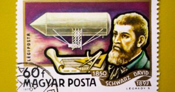 Issue:       Hungary David Schwarz 1977 Stamp Type:       Stamp Number of Stamps:         1 Denominations:           60 F, Issue Date:         1977 Issued By:        Hungary Post 
