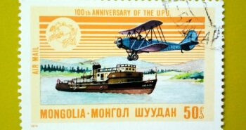 Issue:        Mongolia 100th Anniversary of the UPU 1974 Stamp Type:        Stamp Number of Stamps:       1 Denominations:             10 Tugrik ( ₮), Issue Date:          1974 Issued By:        Mongolia Post
