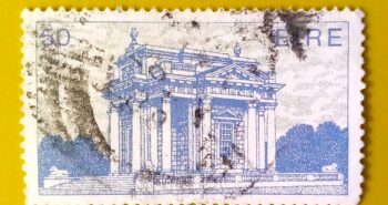 Issue:        Ireland (Dublin) Casino of Marino 1982 Stamp Type:        Stamp Number of Stamps:         1 Stamps Denomination:         50  P, Issue Date:         1982 Issued By:        Ireland Post 